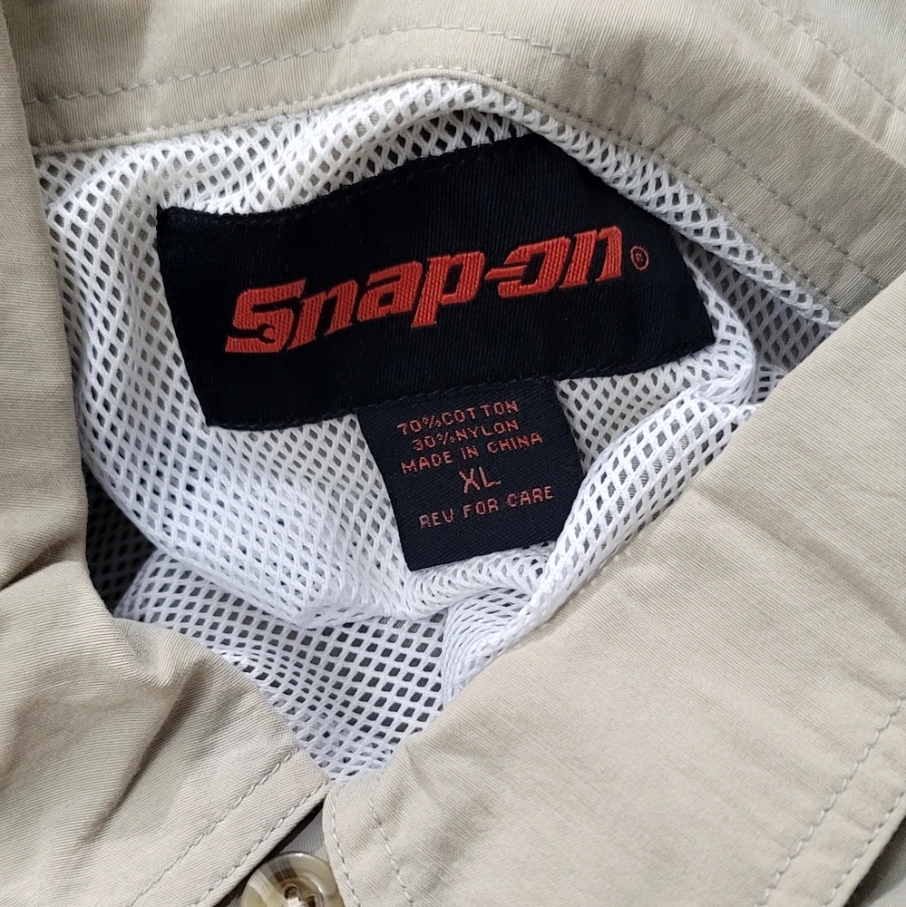 Snap-on Beige Men XL Shirt